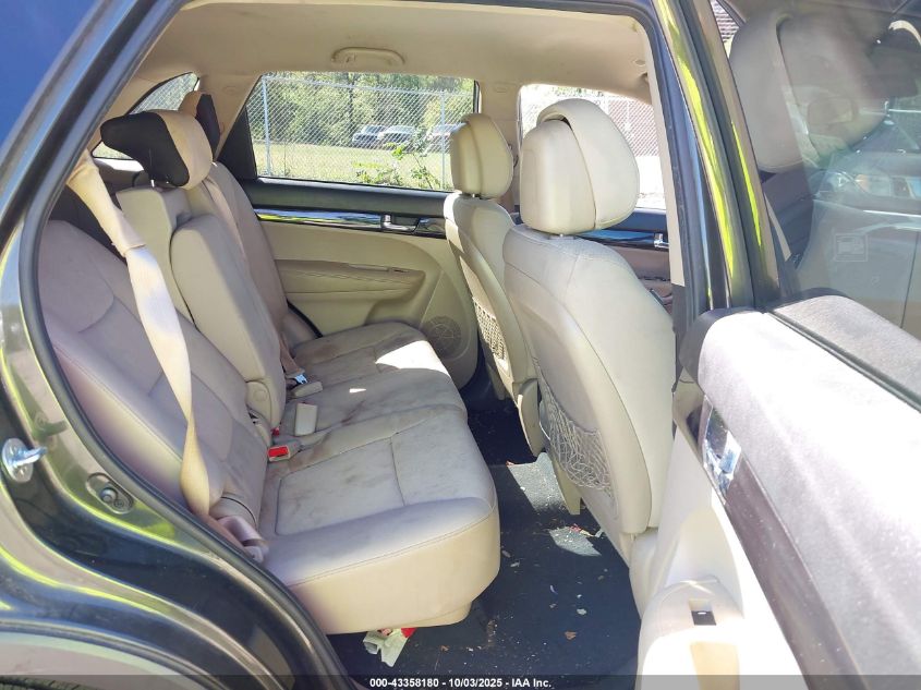 2012 Kia Sorento Lx VIN: 5XYKT3A15CG202758 Lot: 43358180