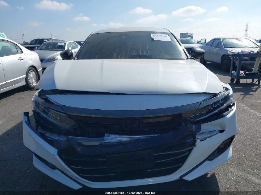 2022 Honda Accord Sport VIN: 1HGCV1F39NA089155 Lot: 43358181