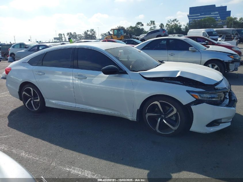 2022 Honda Accord Sport VIN: 1HGCV1F39NA089155 Lot: 43358181