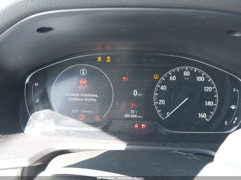 2022 Honda Accord Sport VIN: 1HGCV1F39NA089155 Lot: 43358181