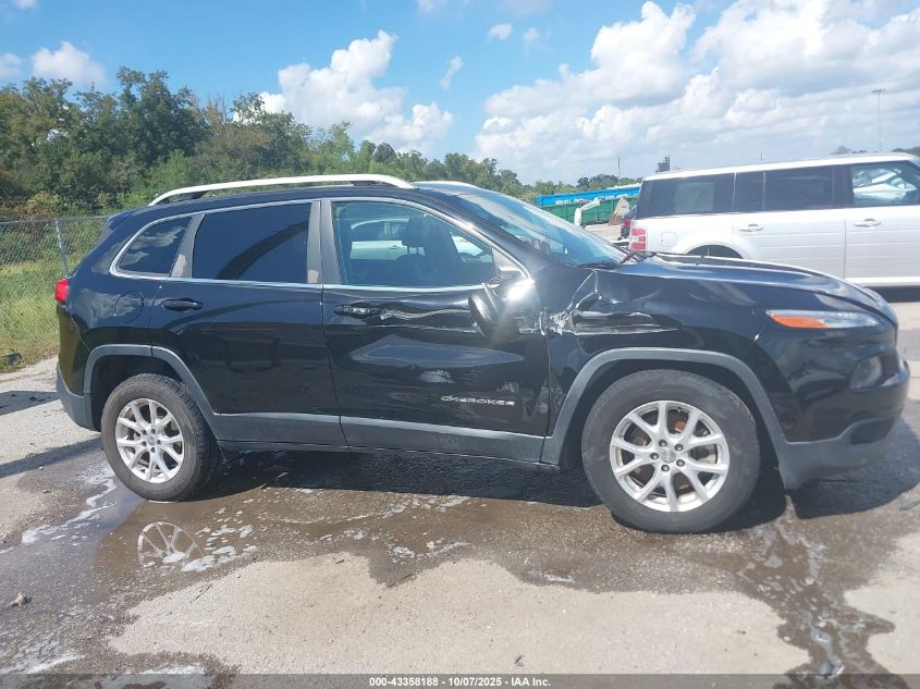 2018 Jeep Cherokee Latitude Plus Fwd VIN: 1C4PJLLB8JD537865 Lot: 43358188