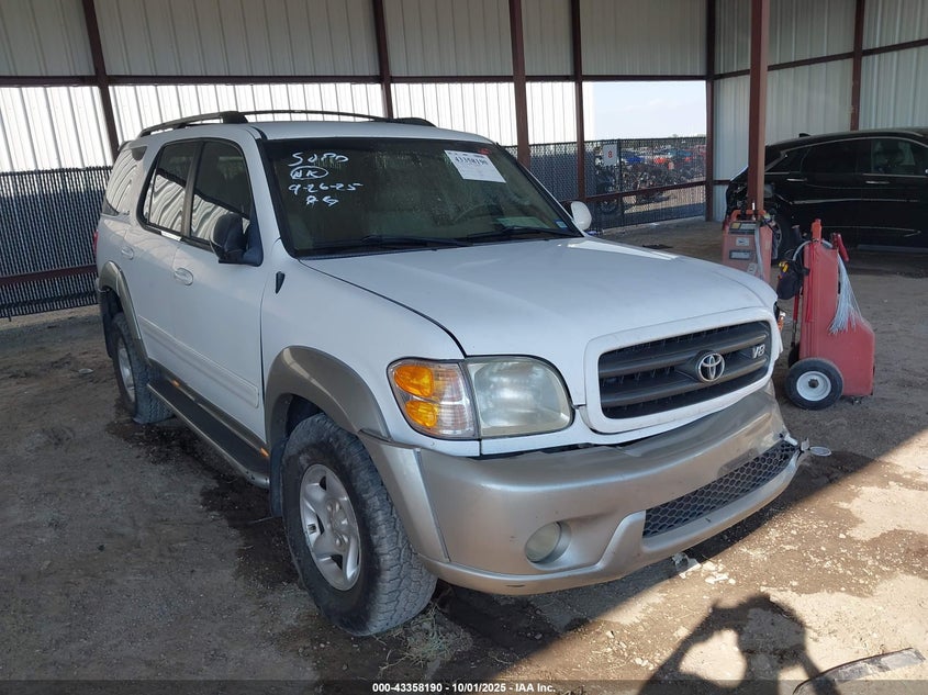 5TDZT34A93S154534 2003 Toyota Sequoia Sr5 V8 auction photo 1