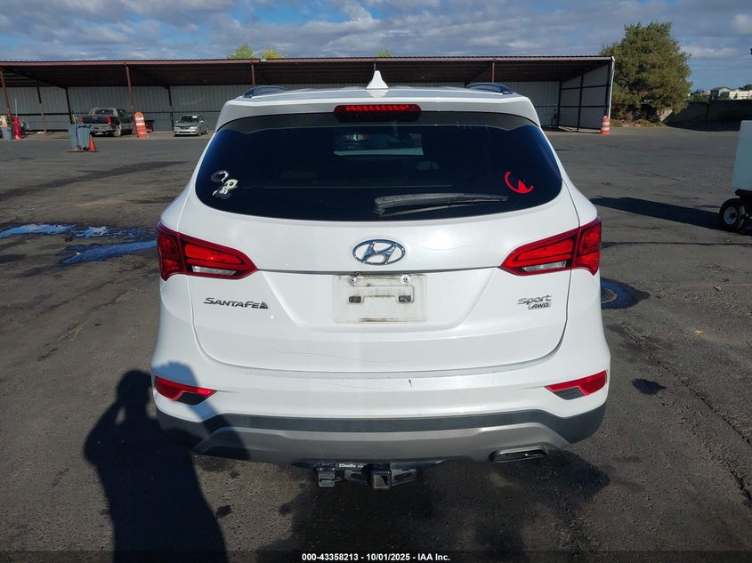 2018 Hyundai Santa Fe Sport 2.4L VIN: 5NMZUDLB1JH067028 Lot: 43358213