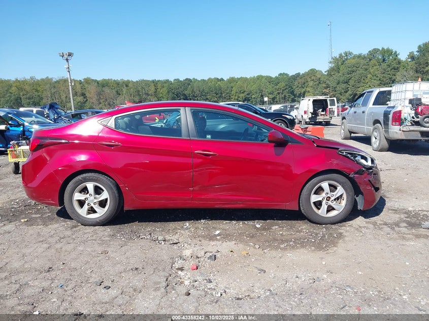 2015 HYUNDAI ELANTRA SE - 5NPDH4AE8FH580718