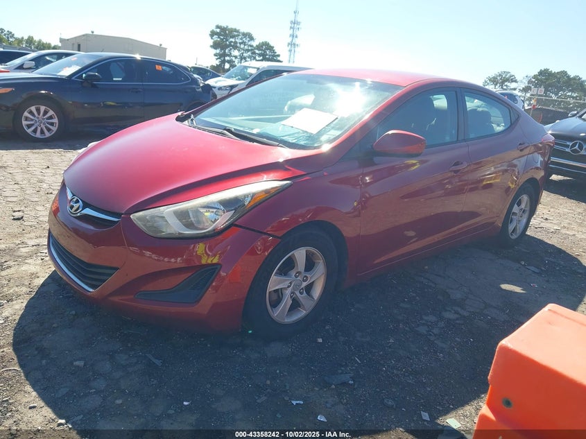 2015 HYUNDAI ELANTRA SE - 5NPDH4AE8FH580718