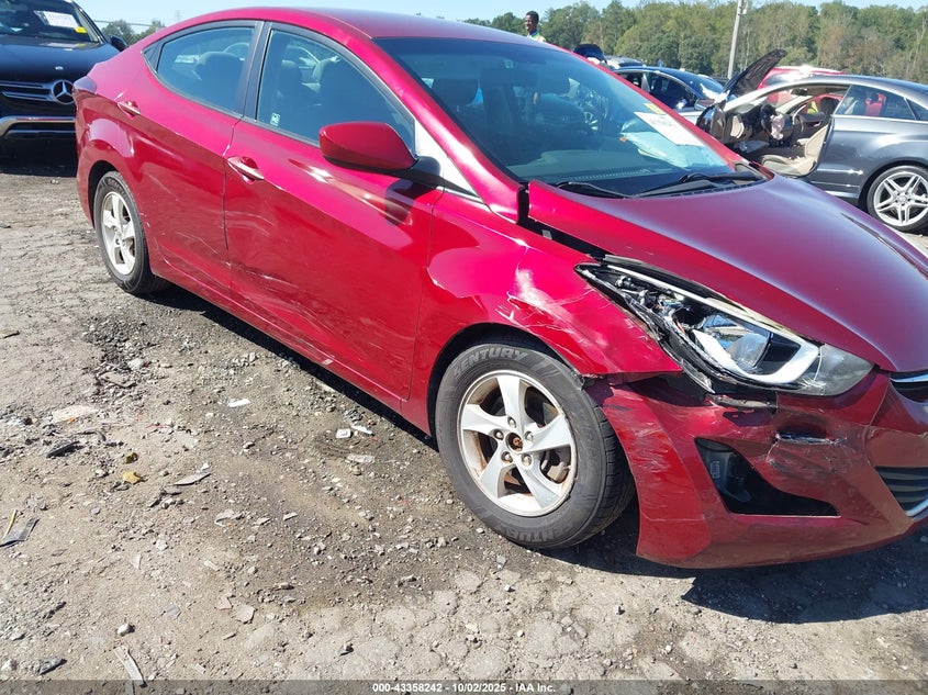 2015 HYUNDAI ELANTRA SE - 5NPDH4AE8FH580718