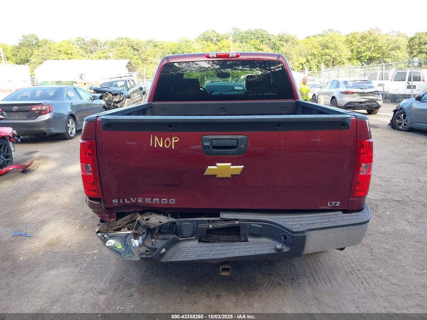 2013 Chevrolet Silverado 1500 Ltz VIN: 3GCPKTE71DG125400 Lot: 43358260