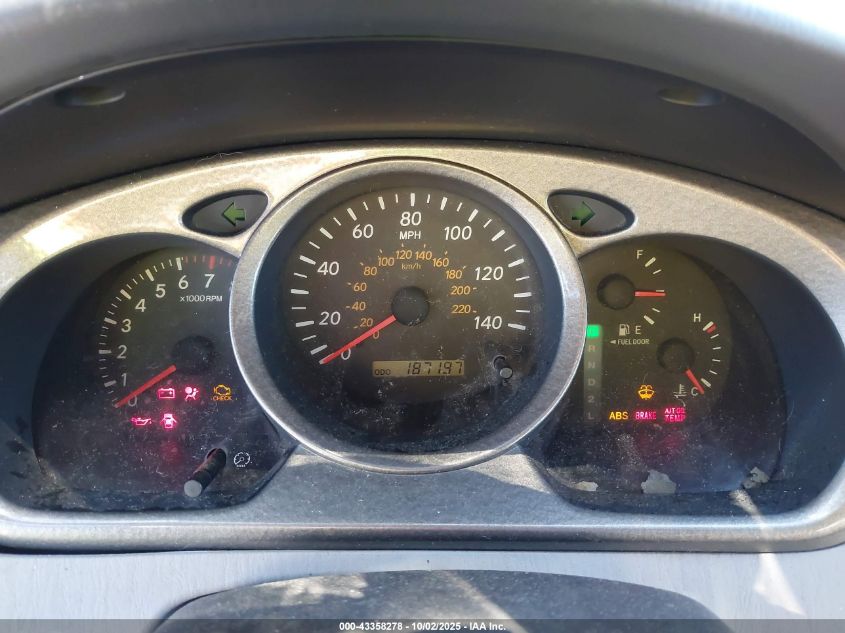 2003 Toyota Highlander V6 VIN: JTEGF21AX30075160 Lot: 43358278