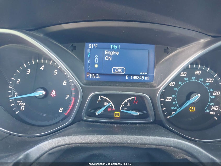 2014 FORD FOCUS SE - 1FADP3F22EL448338