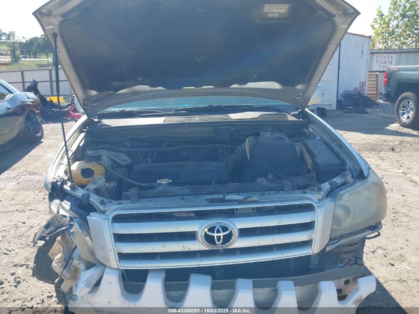 2006 Toyota Highlander VIN: JTEGD21A560141284 Lot: 43358293