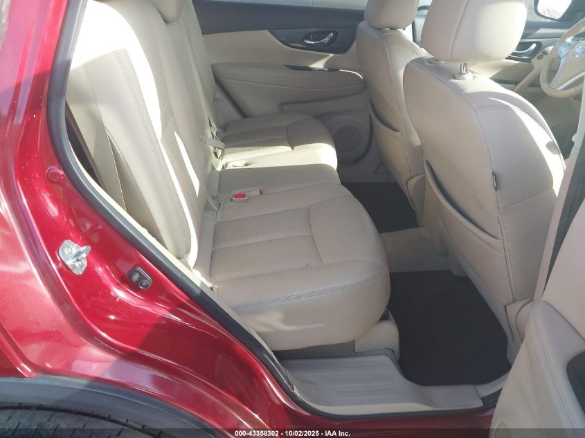 2015 Nissan Rogue Sl VIN: 5N1AT2MV7FC840079 Lot: 43358302