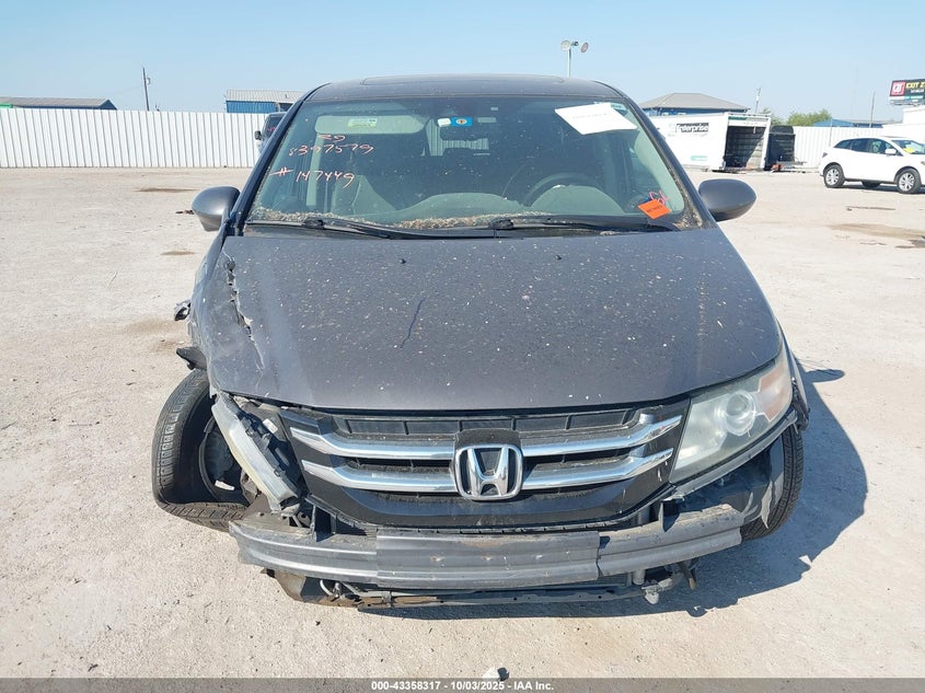 2016 HONDA ODYSSEY EX-L - 5FNRL5H60GB147449