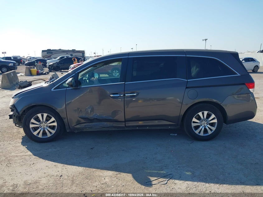 2016 HONDA ODYSSEY EX-L - 5FNRL5H60GB147449
