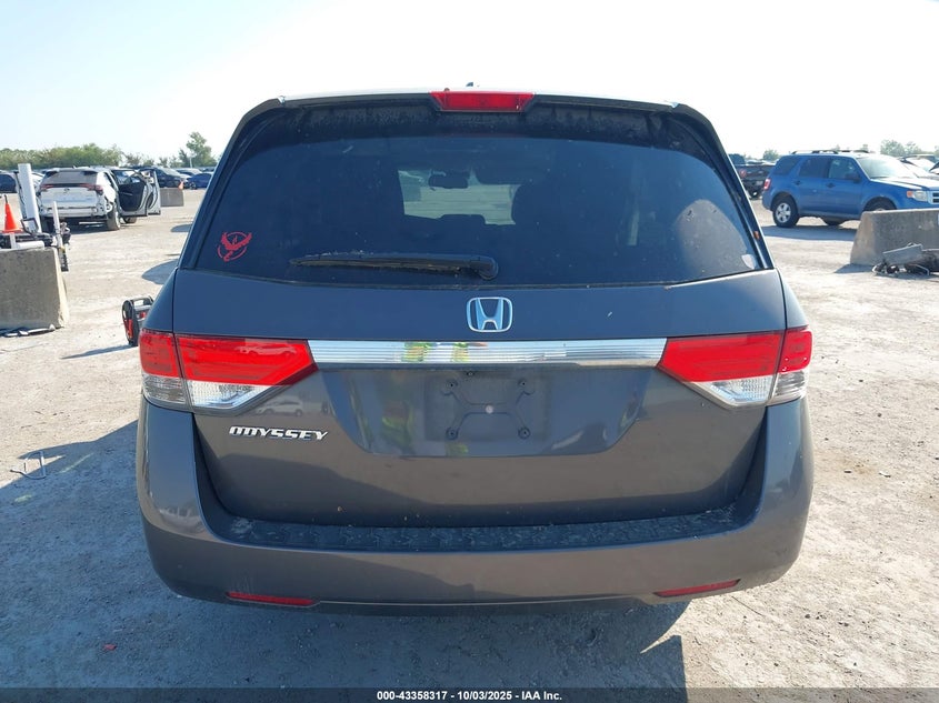 2016 HONDA ODYSSEY EX-L - 5FNRL5H60GB147449
