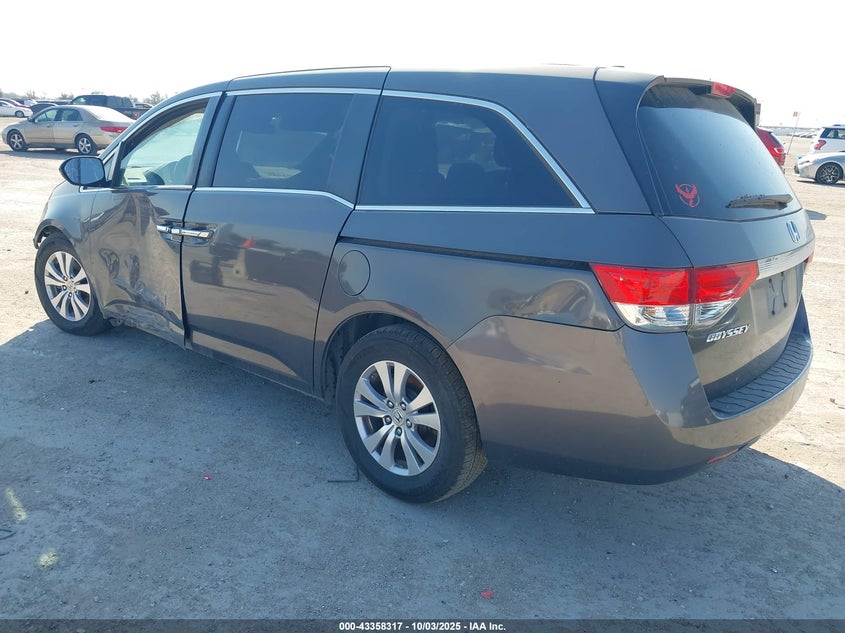 2016 HONDA ODYSSEY EX-L - 5FNRL5H60GB147449
