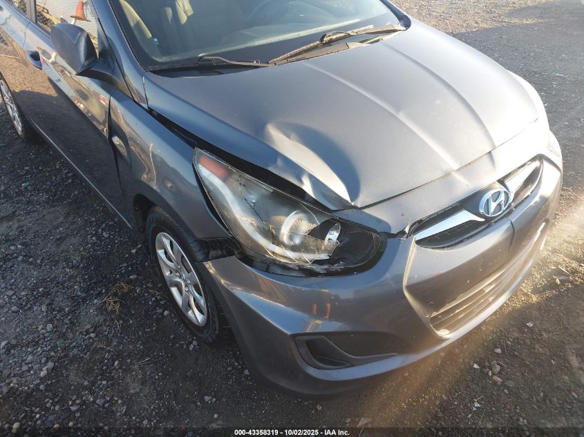 2013 Hyundai Accent Gls VIN: KMHCT4AE2DU410881 Lot: 43358319