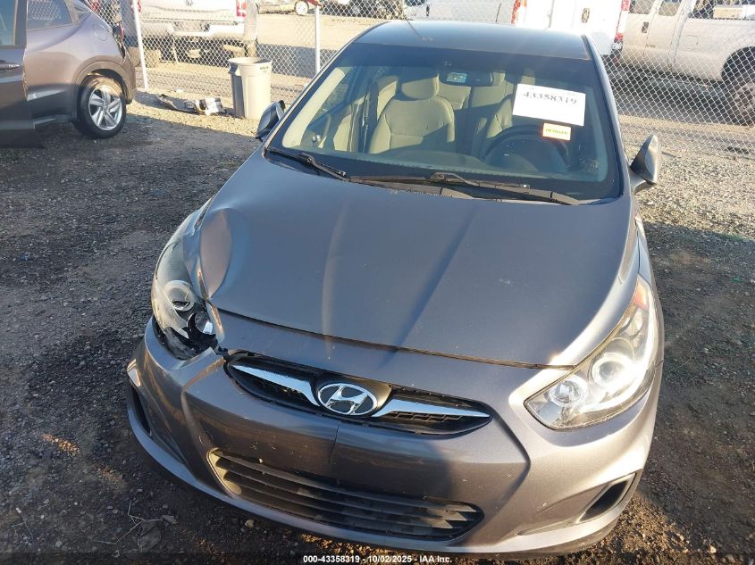 2013 Hyundai Accent Gls VIN: KMHCT4AE2DU410881 Lot: 43358319
