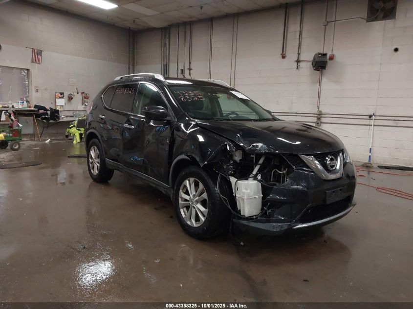 2016 NISSAN ROGUE SV - KNMAT2MVXGP650064