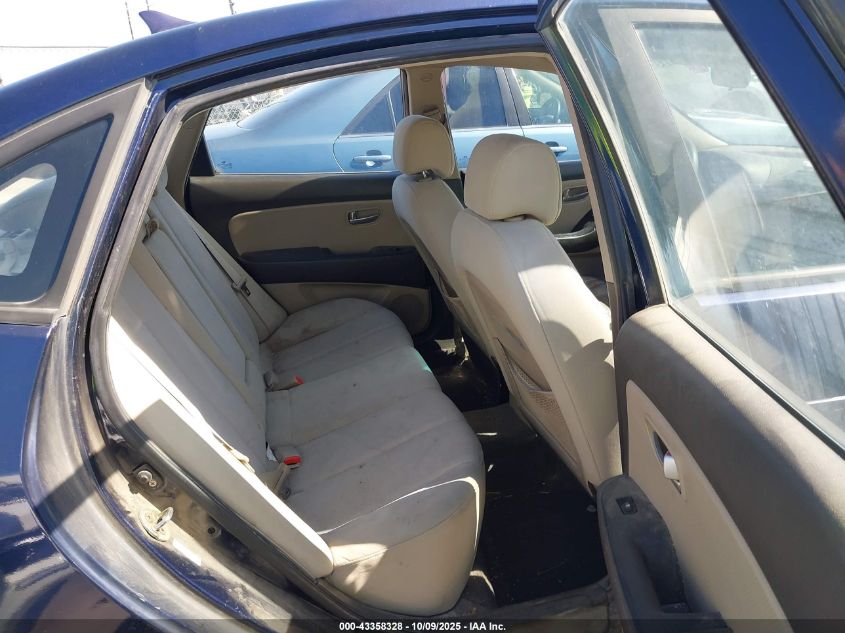 2009 Hyundai Elantra Gls VIN: KMHDU46D69U709119 Lot: 43358328