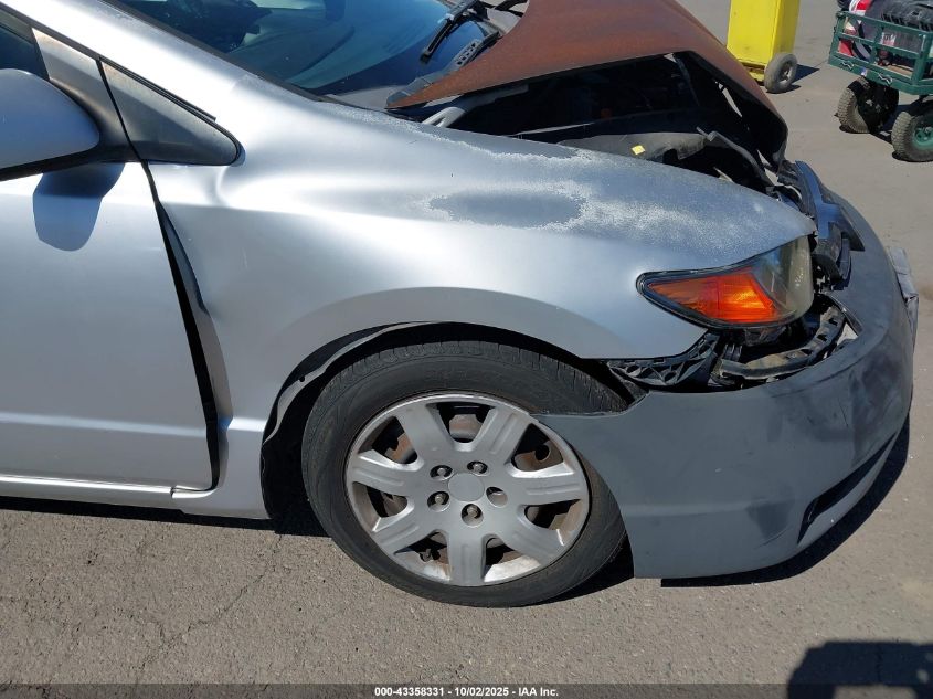 2007 Honda Civic Lx VIN: 2HGFG12677H565849 Lot: 43358331