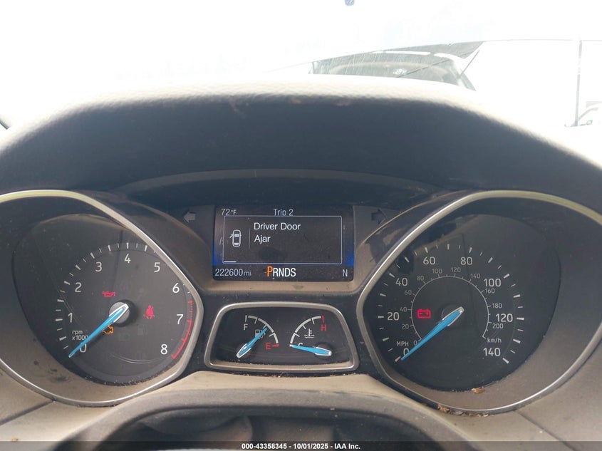 2017 FORD FOCUS SEL - 1FADP3H23HL214954