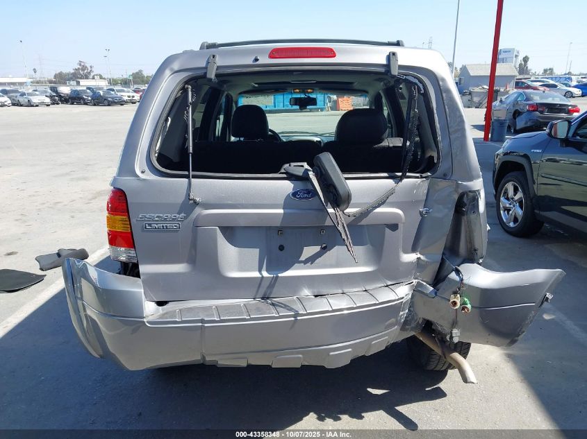 2007 Ford Escape Limited VIN: 1FMYU04167KA26364 Lot: 43358348