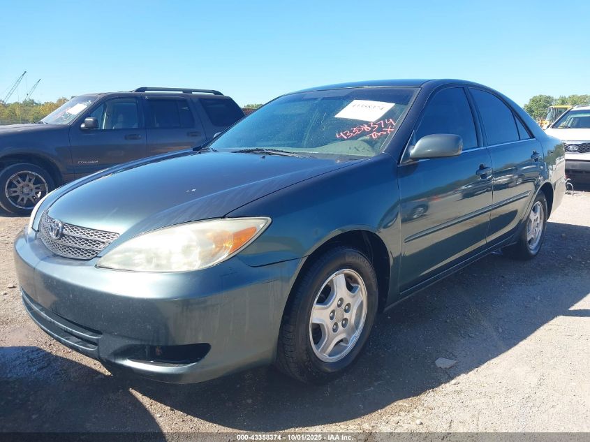 2002 Toyota Camry Le V6 VIN: 4T1BF32K32U532468 Lot: 43358374