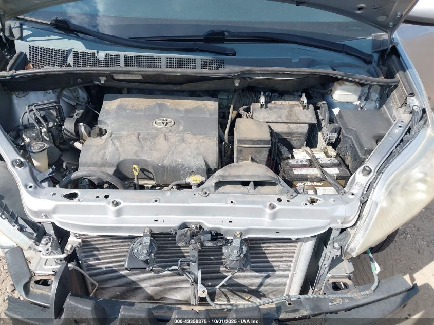 2013 Toyota Sienna Le V6 8 Passenger VIN: 5TDKK3DC6DS367528 Lot: 43358375