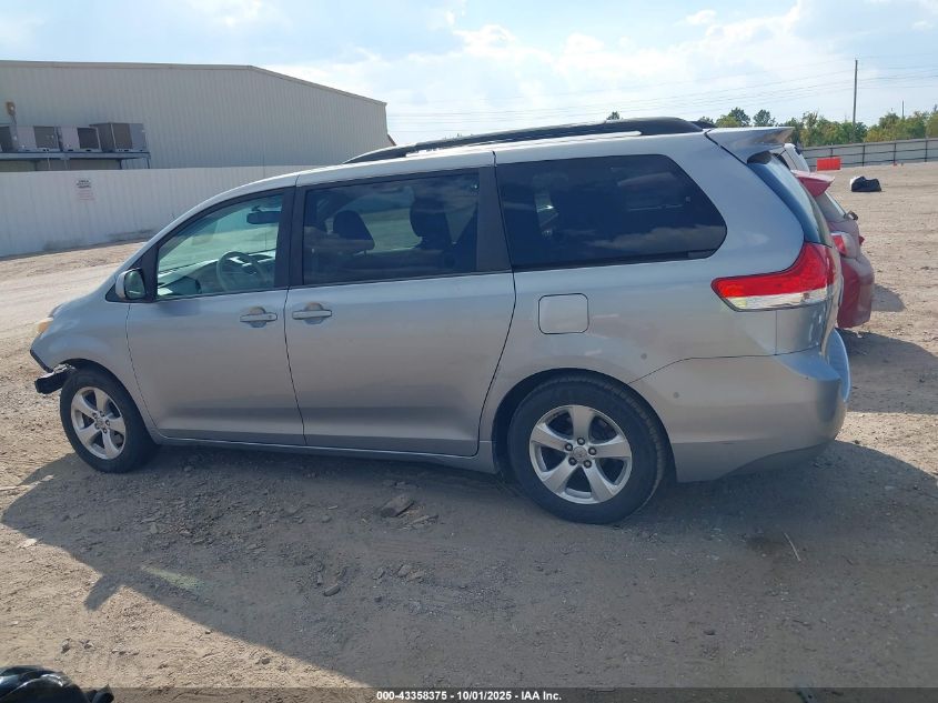 2013 Toyota Sienna Le V6 8 Passenger VIN: 5TDKK3DC6DS367528 Lot: 43358375