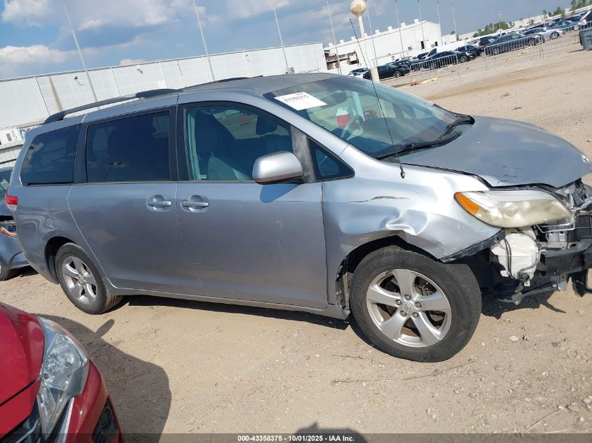 2013 Toyota Sienna Le V6 8 Passenger VIN: 5TDKK3DC6DS367528 Lot: 43358375