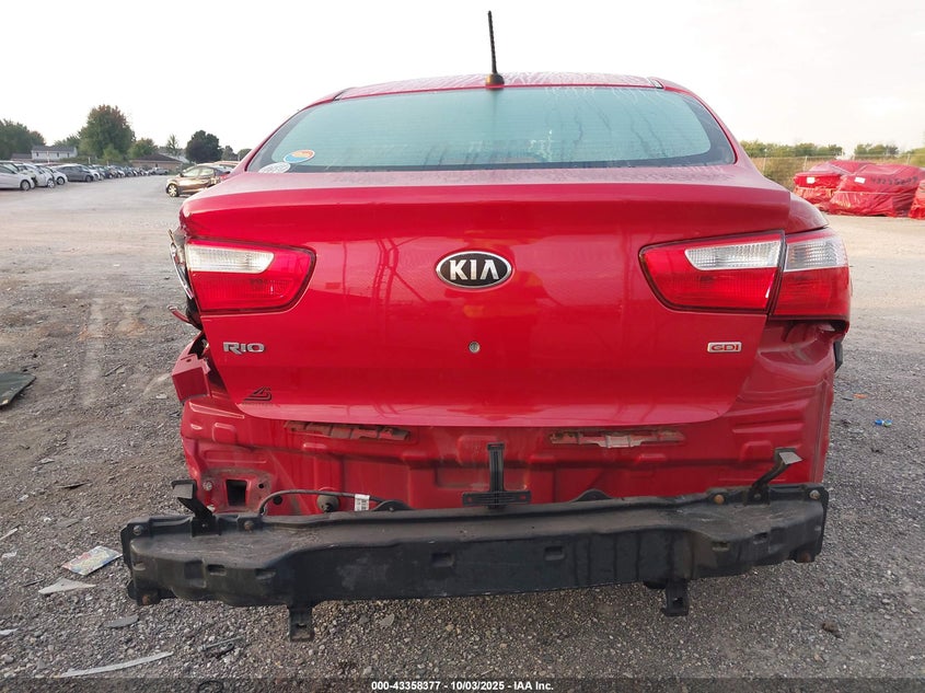2013 KIA RIO LX - KNADM4A37D6258361