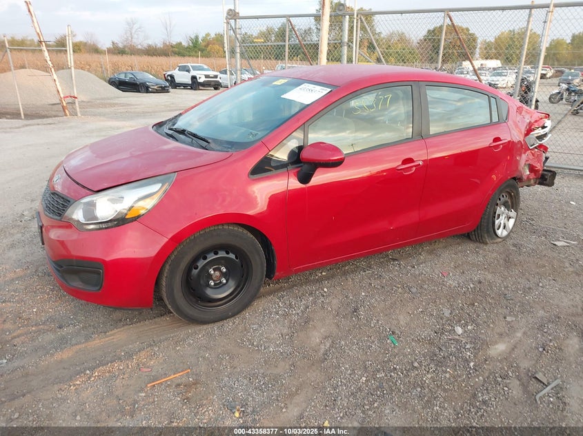 2013 KIA RIO LX - KNADM4A37D6258361