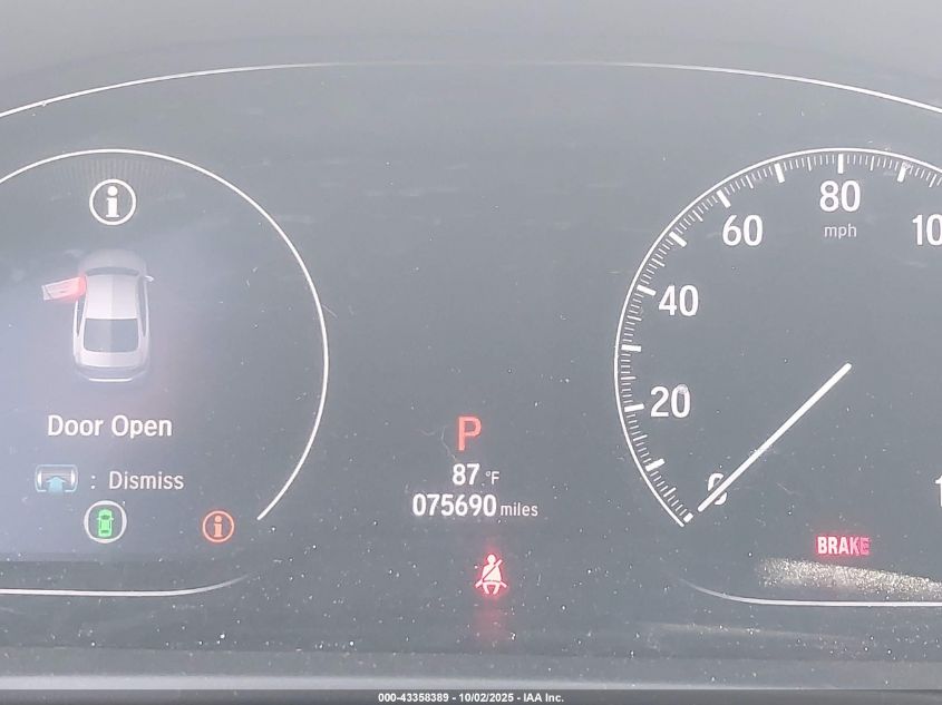 2020 Honda Accord Lx VIN: 1HGCV1F11LA027342 Lot: 43358389