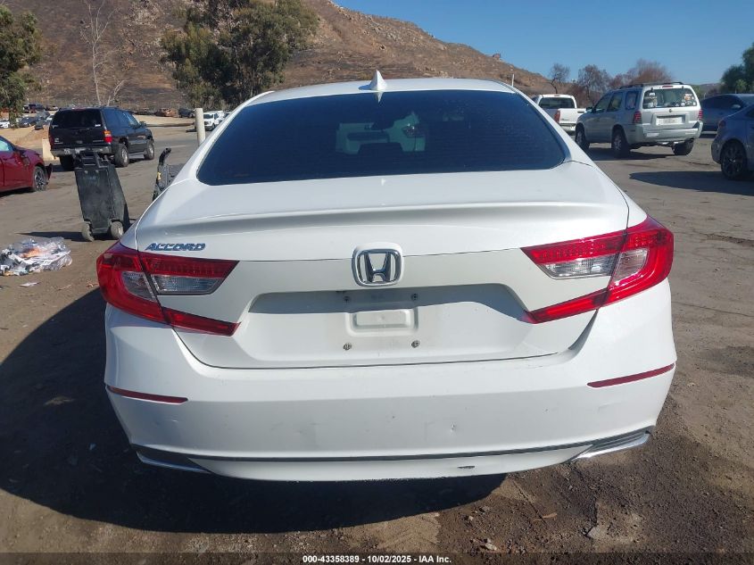 2020 Honda Accord Lx VIN: 1HGCV1F11LA027342 Lot: 43358389