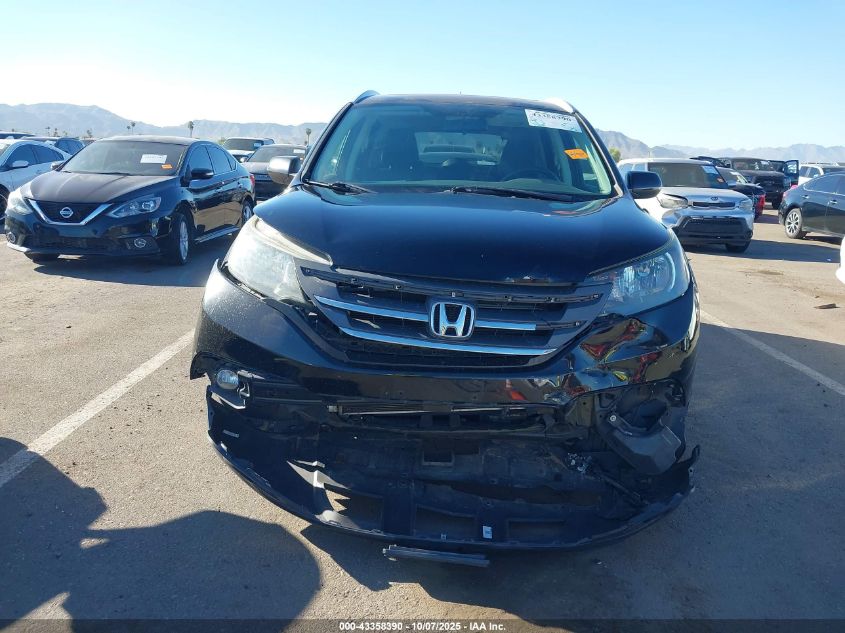 2014 Honda Cr-V Ex-L VIN: 2HKRM3H7XEH502474 Lot: 43358390