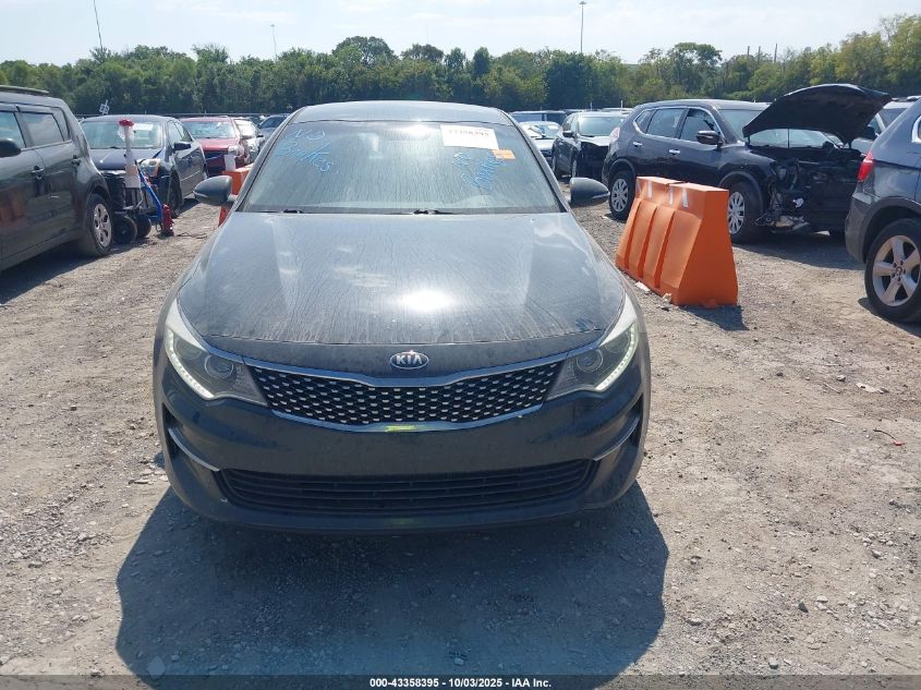 2016 Kia Optima Ex VIN: 5XXGU4L35GG094689 Lot: 43358395