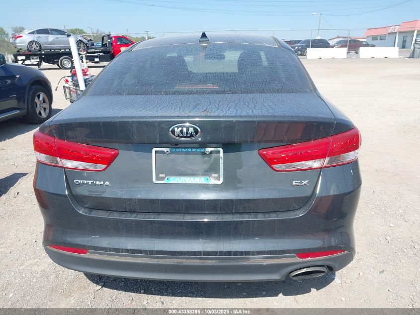 2016 Kia Optima Ex VIN: 5XXGU4L35GG094689 Lot: 43358395