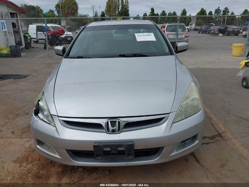 2006 Honda Accord 3.0 Ex VIN: 1HGCM66836A046718 Lot: 43358403