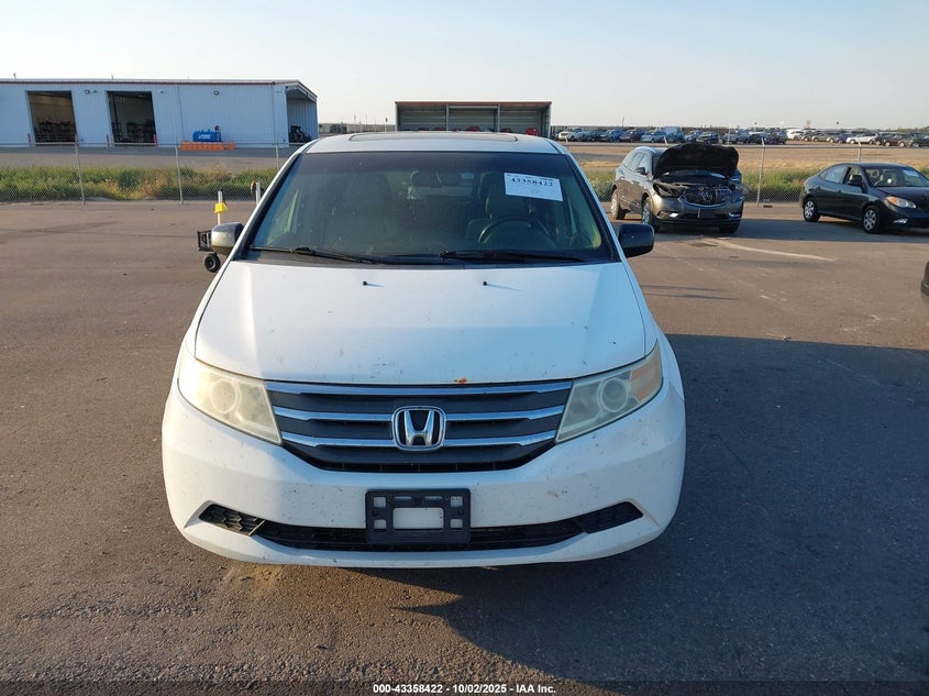 2011 Honda Odyssey Ex-L VIN: 5FNRL5H63BB002401 Lot: 43358422