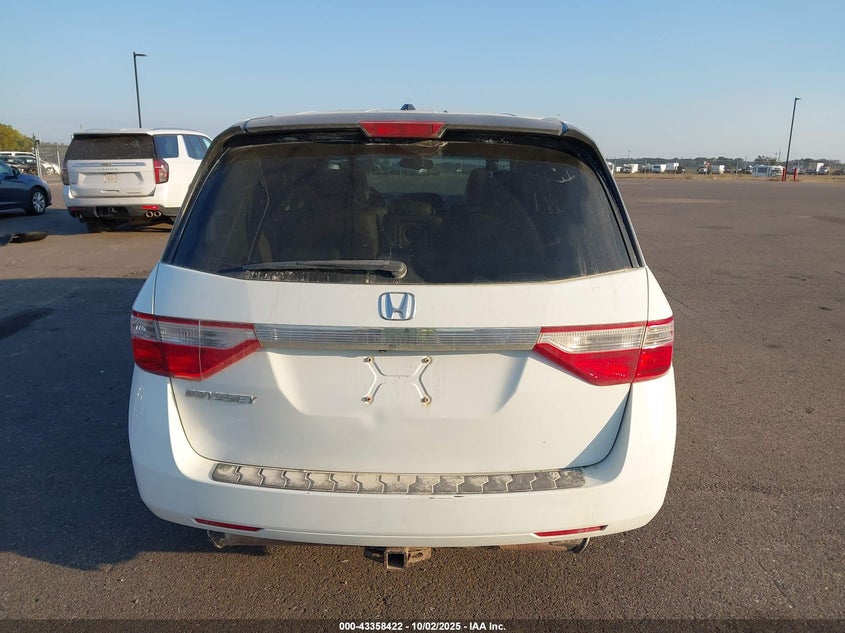 2011 Honda Odyssey Ex-L VIN: 5FNRL5H63BB002401 Lot: 43358422