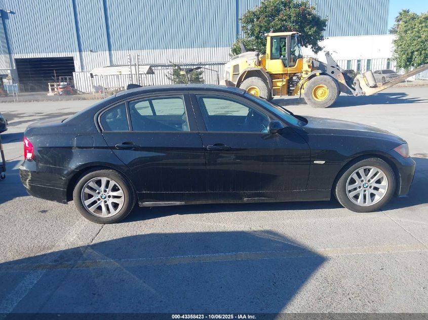 2006 BMW 325Xi VIN: WBAVD13536KV12708 Lot: 43358423