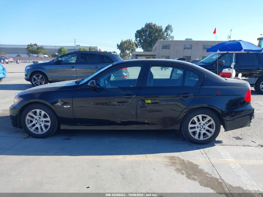 2006 BMW 325Xi VIN: WBAVD13536KV12708 Lot: 43358423