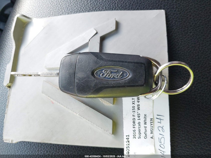 2016 FORD F-150 XLT - 1FTEX1EP4GKD04203