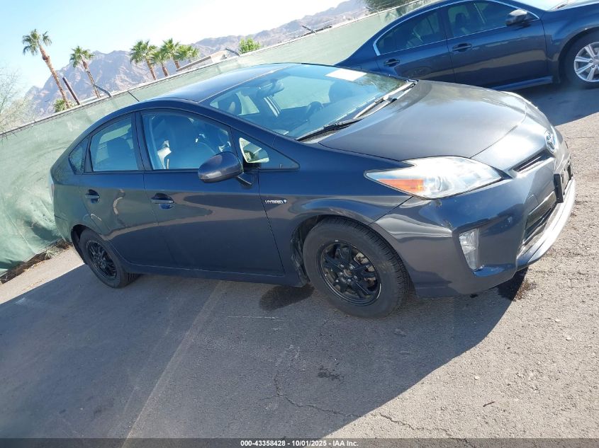 2015 Toyota Prius Two VIN: JTDKN3DU1F0434087 Lot: 43358428