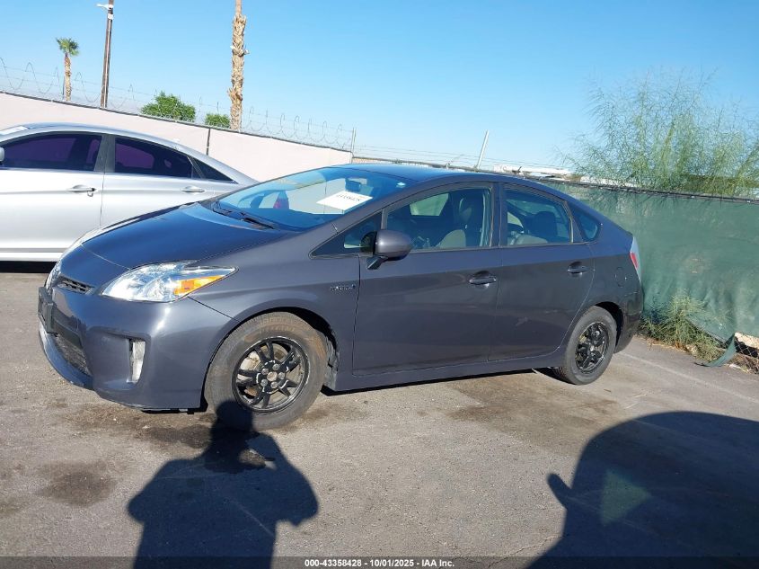 2015 Toyota Prius Two VIN: JTDKN3DU1F0434087 Lot: 43358428