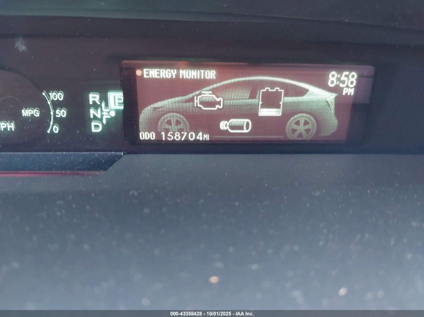 2015 Toyota Prius Two VIN: JTDKN3DU1F0434087 Lot: 43358428