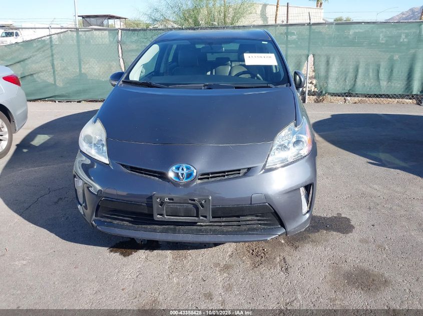 2015 Toyota Prius Two VIN: JTDKN3DU1F0434087 Lot: 43358428