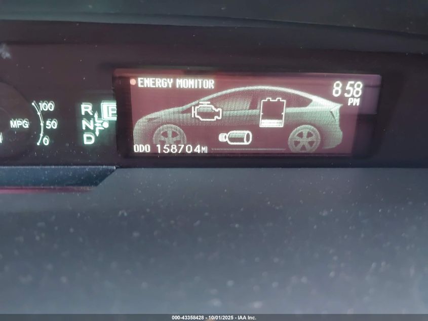 2015 Toyota Prius Two VIN: JTDKN3DU1F0434087 Lot: 43358428