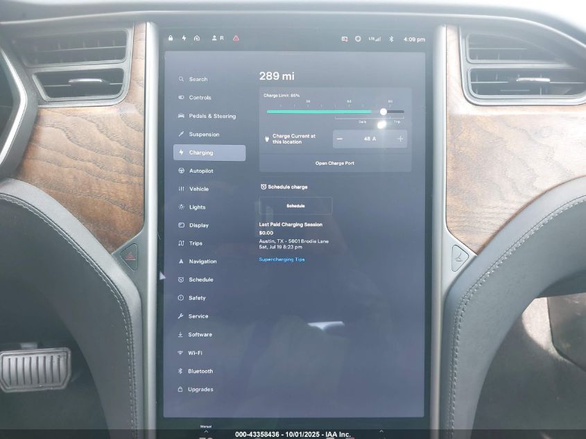 2020 Tesla Model S Long Range Dual Motor All-Wheel Drive/Long Range Plus Dual Motor All-Wheel Drive VIN: 5YJSA1E26LF362832 Lot: 43358436