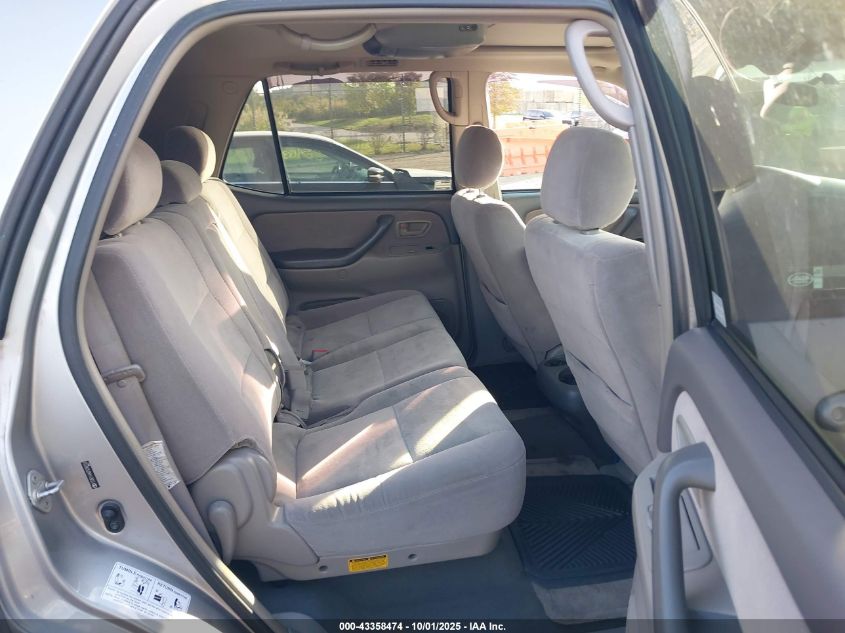 2007 Toyota Sequoia Sr5 V8 VIN: 5TDBT44A07S282450 Lot: 43358474